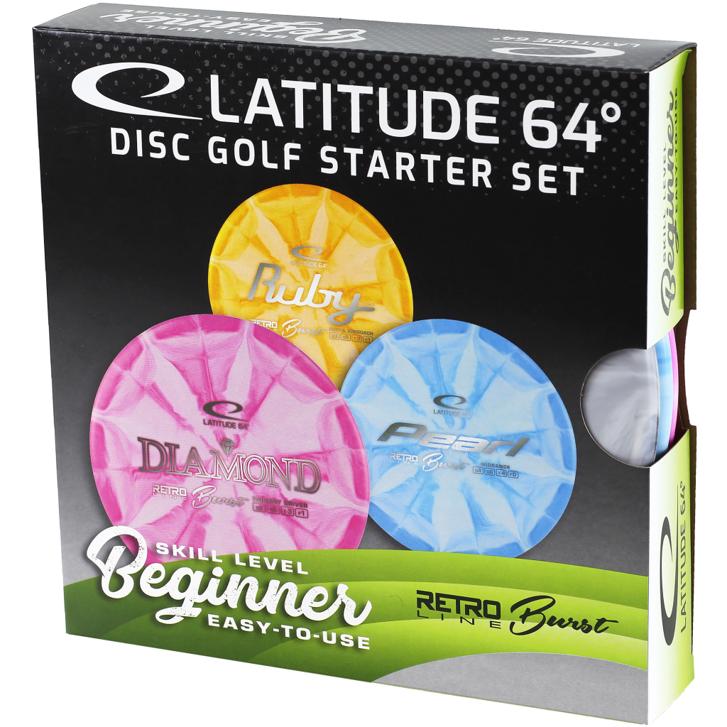 Retro Burst Beginner Disc Golf Starter Set Sune Sport AS