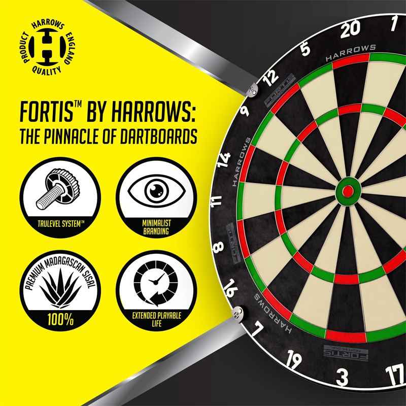 Harrows Fortis Premium Dartboard - Bilde 9