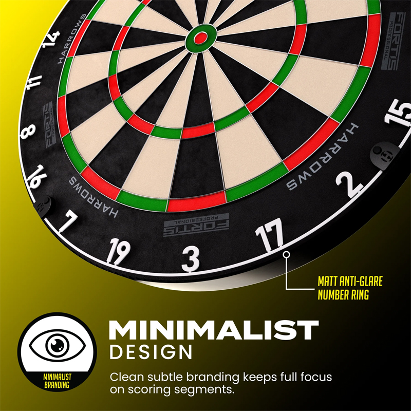 Harrows Fortis Premium Dartboard - Bilde 4