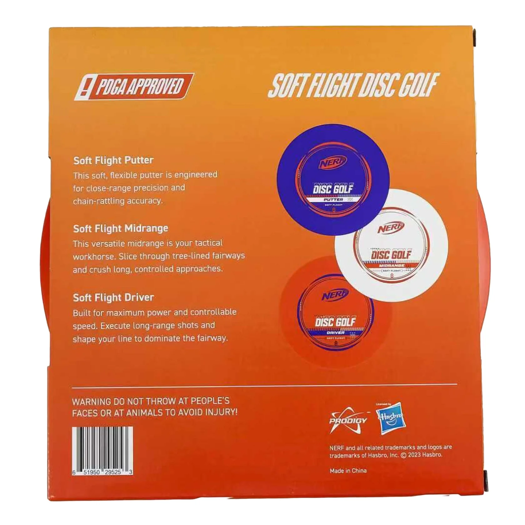 NERF Soft Flight Starter Set Original - Bilde 2